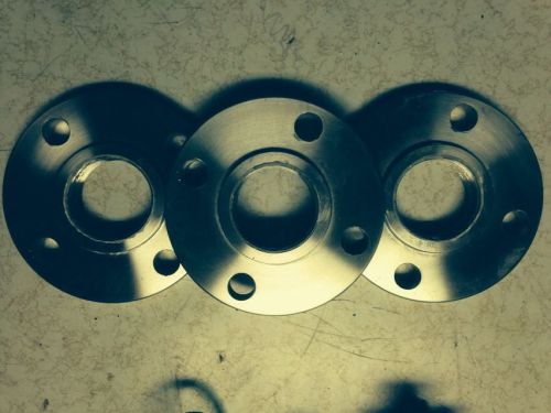 Stainless Steel  4-Bolt   2&#034; Threaded Flange  304  B16