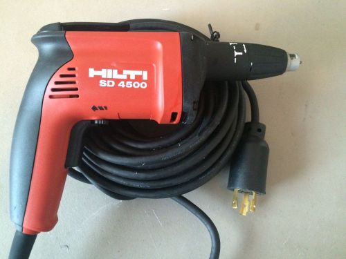 HILTI SD4500 SCREWDRIVER with 50 Foot Cord