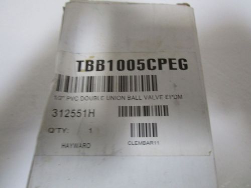 HAWAYRD 1/2&#034; BALL VALVE TBB1005CPEG *NEW IN BOX*