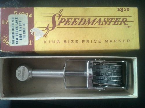 Speedmaster Price Marker