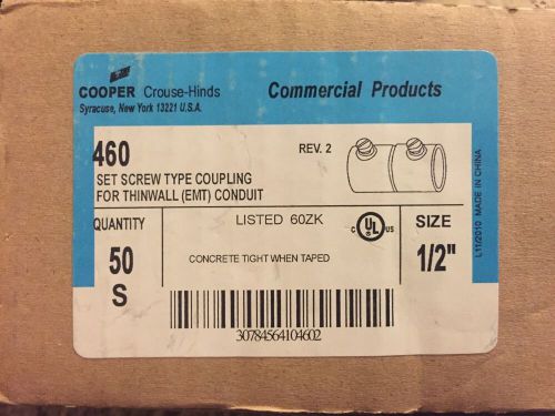 Cooper Carouse-Hinds Set Screw Type Coupling 50Ea