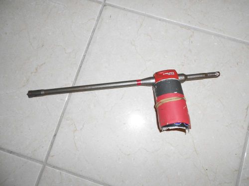 HILTI TE-CD 1/2&#034; HOLLOW DRILL BIT SDS CHUCK, HILTI VACUUM BIT