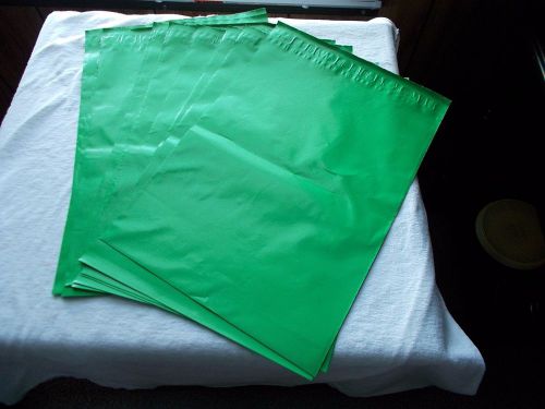 50 Green Poly-Shipping bags Mailers size 10&#034; x 12&#034; Self-Sealing Strip (50 Bags)