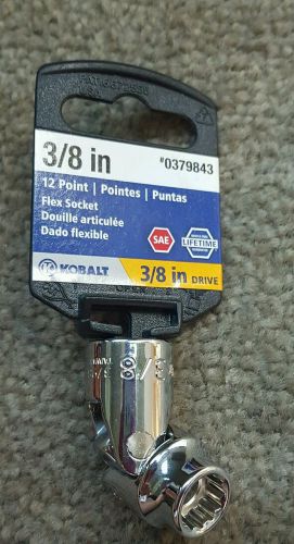 3/8 in Point Standard Flex Socket