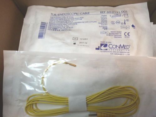 ConMed TUR Endoscopic Cable 10&#039; Lot of 34 In Date 2016 REF 60-2121-001