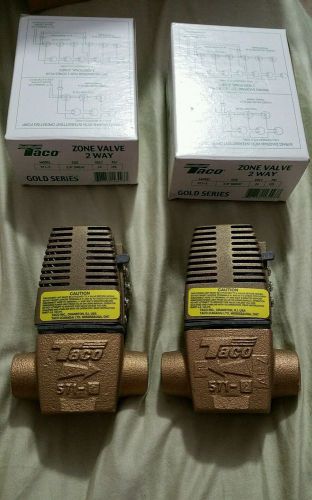 TWO - Taco 571-2 2 way zone valves. NEW!!