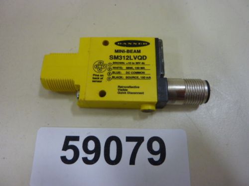 Banner Mini Beam SM312LVQD Used #59079