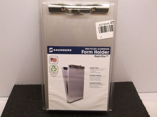 New saunders portable storage clipboard memo silver 6inw x 10-1/2inl 00213 (h1a) for sale