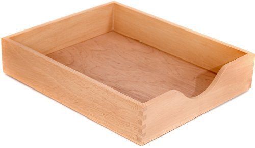 Carver Hedberg Letter Size Desk Tray - Oak - Oak (CW07211)