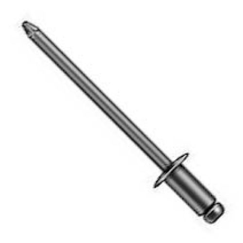 Aluminum Blind Rivet, 1/8&#039;&#039; Dia., for .063&#034;-.125&#034; Thick - (Pack of 100)