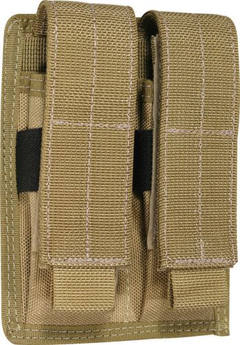 Maxpedition MX1412K Double Sheath Khaki Overall 4&#034; Height 4&#034; Width