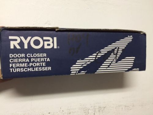 Ryobi aluminum door closer d-1651 for sale