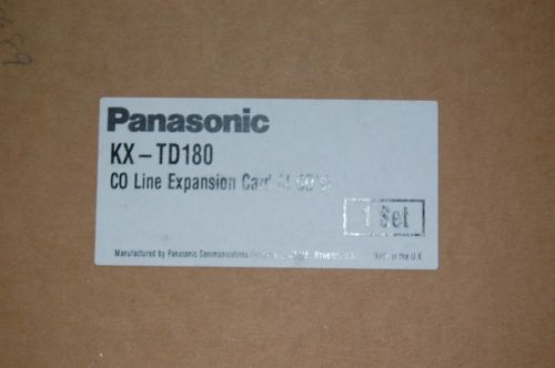 Panasonic KX-TD180 CO Line Expansion Card