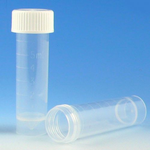 5.0 mL Sample Tubes, sterile, Pack of 100