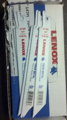 614r bi-metal recip  saw blades 5pack nib 6&#034;x3/4x.035 for sale