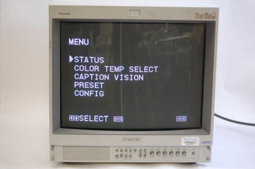 Sony Trinitron PVM-20M2MDU Color 20&#039;&#039; Video Monitor