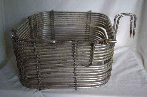 2 Stainless Steel Tube Coils, Jockey Box, Wort Chiller 5/16&#034; OD 45&#039; + 28&#039;