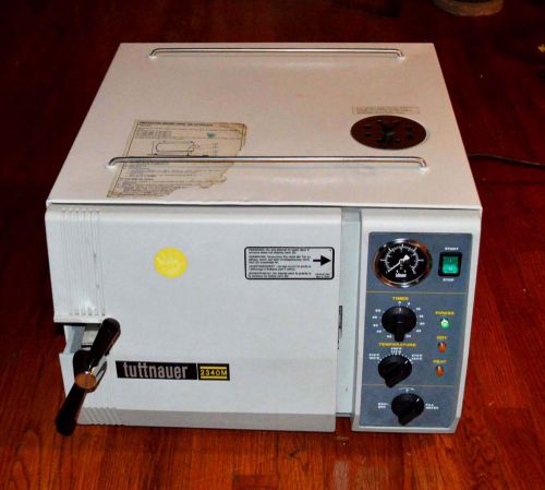 Tuttnauer 2340m autoclave for sale