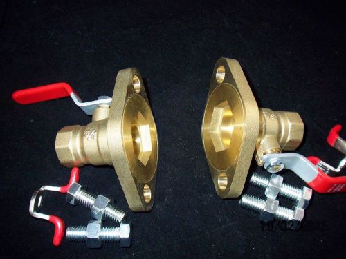 Central Boiler Isolation Flange Kit-Free Floating 1 1/4&#034; FNPT Set of (2)