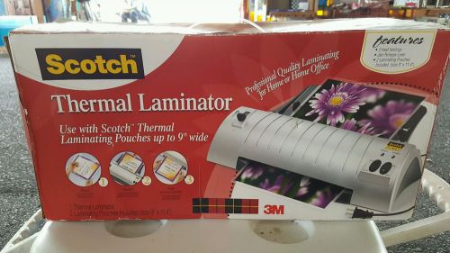 NIB Scotch Thermal Laminator 2 Roller System (TL901)