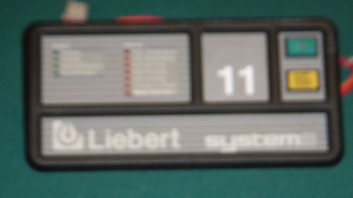 Liebert  Deluxe System 3 Control Interface