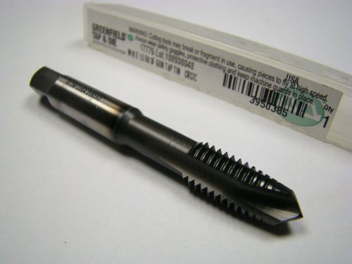 GREENFIELD Plug Spiral Point Tap M10x1.50 D6 3FL HSS TiCN 17775 [2033]