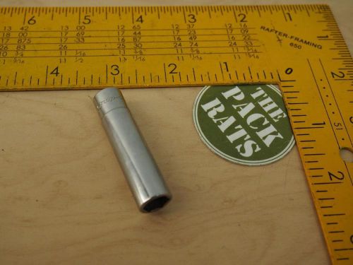 Snap on stm11, 11/32&#034; 6 pt deep chrome finish socket, usa aircraft mechanic tool for sale