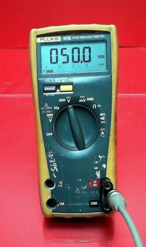 Fluke 26 III True RMS Multimeter POWER TESTED FUNCTIONAL