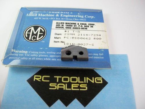 21mm premium cobalt spade drill insert ticn coated series #1 t-a 181n-0027-s new for sale