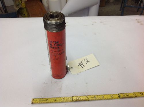 Spx power team c106c  10 ton x 6&#034; stroke hydraulic cylinder equiv. rc-106 lot#2 for sale