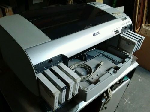 Epson Stylus Pro 4000 Digital Photo Inkjet Printer. Powers up but needs work