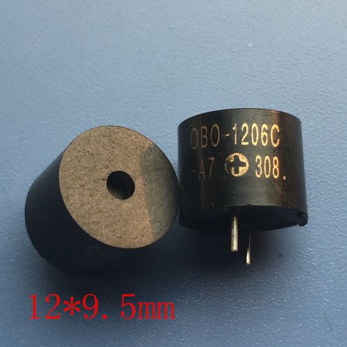 Waterproof buzzer OBO-1206C-A2 Active buzzer 3V-8V 12*9.5mm washable