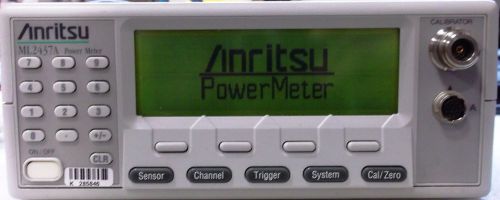 Anritsu ML2437A 90 dB Dynamic Range Power Meter   Tested