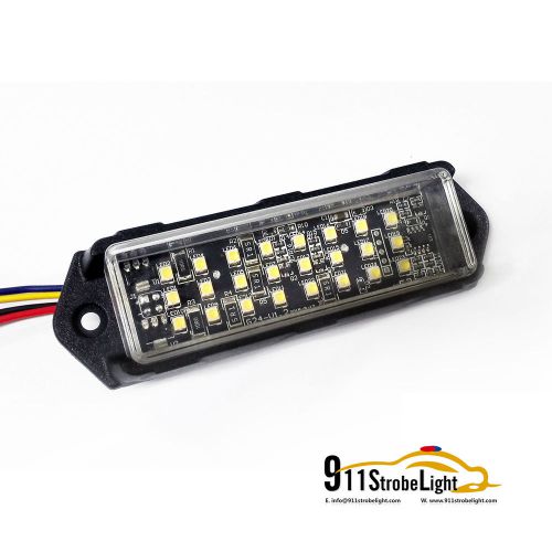 2 Pieces Amber color, 0.2W each LED,12V DC, LED Vehicle Warning Lights, STROBE