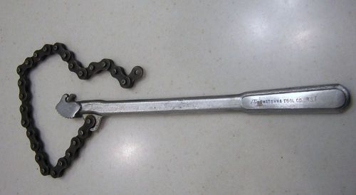 Nice Vinage OTC Owatonna Tool Co. No. 887 Chain Pipe Wrench 16&#034; Chain