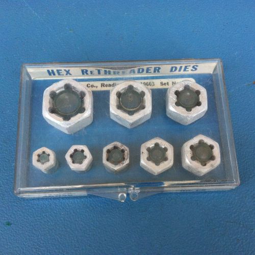 Hex Coarse threads Rethreader Dies Jawco C8 (1/4 - 3/4) , 5