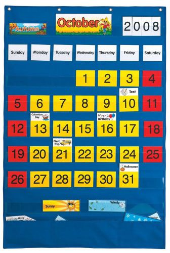 Calendar Pocket Chart - English/Spanish