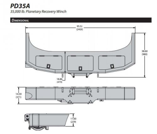 BRADEN WINCH BUMPER