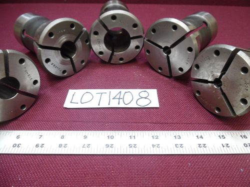 LOT OF 5  FLEX-E-ON COLLETS  LOC1408