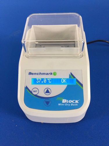 Benchmark scientific myblock mini portable dry bath - block heater bsh200 for sale