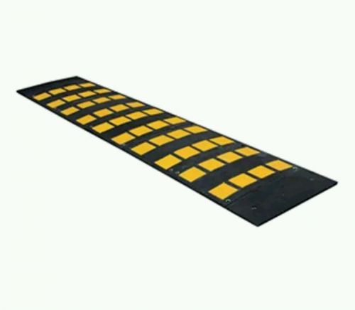 Vestil RSH-108-24-C  2&#039; X 9&#039; Rubber bump Speed Hump Concrete Mounting Free Ship