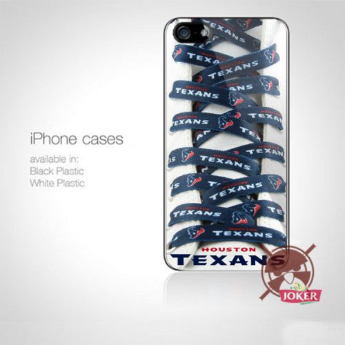 New Hot !!!HOUSTON TEXANS Logo Design iPhone Case 4 4s 5 5s 5c 6 6s 7 7s Plus SE