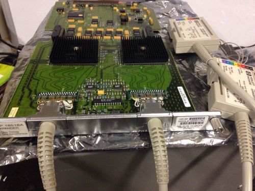 Hewlett Packard HP 16518A 16-Channel, 4GHz State/Timing Module Expansion Card