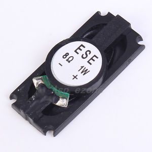 Black Audio Speaker Loudspeaker 1635 8ohm 1W For TV GPS Laptop Components