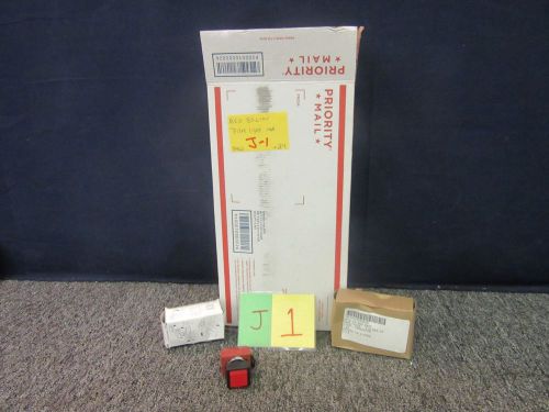 EEC AEG INSINGER PILOT LIGHT BSLMR 910-159-161 147746 RED SQUARE MILITARY NEW