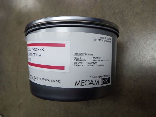 New Megami Ink EST Series SO Process EG Magenta 1kilo(2.2lb) Offset Printing Ink