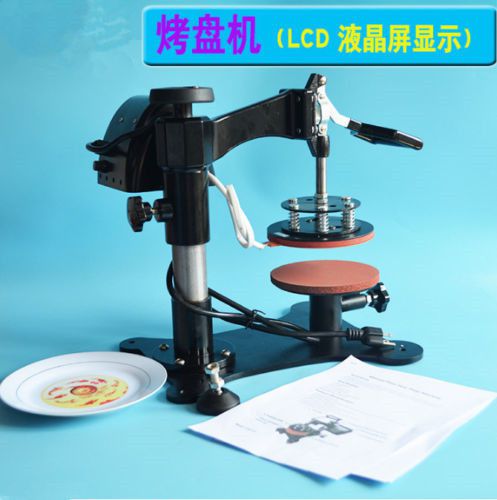 Manual ceramic plate heat press machine e for sale