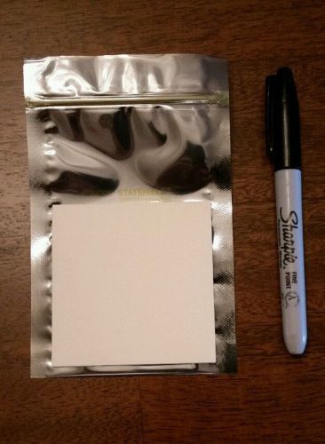 Qty 800 3x5 anti static silver esd statshield w/ zip lock 3&#034; x 5&#034; free shipping for sale