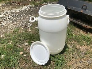 12 GALLON OPEN TOP LID DRUM DRUMS BARREL BARRELS NON FOOD GRADE PLASTIC POLY