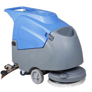 20’’ Semi-Auto Walk-behind Floor Scrubber 24V 100Ah 17 GAL